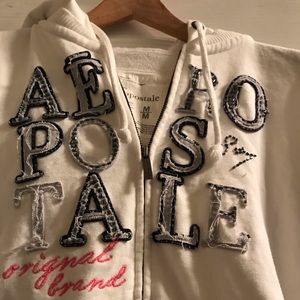 Aeropostale hooded zip jacket